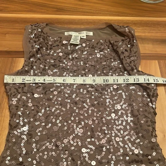 NWOT Max Studio
Size XS 
Sequence Dress
Stretchy
#261A - Picture 5 of 7